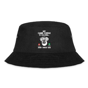 Cane Corso - Bucket Hat - black - Front - Lela (165cm)