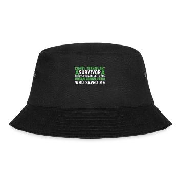 Kidney donor - Bucket Hat - black - Front - Lela (165cm)