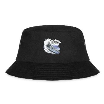 Für die Ehre, niemals zu vergessen Für die Ehre, n - Bucket Hat - Schwarz - Vorne - Lela (165cm)