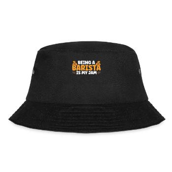 Barista Gift Idea Coffee Lover Coffee Brewing - Bucket Hat - black - Front - Lela (165cm)