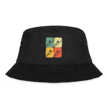 Trombone Trombone player Trombonist - Bucket Hat - black - Front - Lela (165cm)