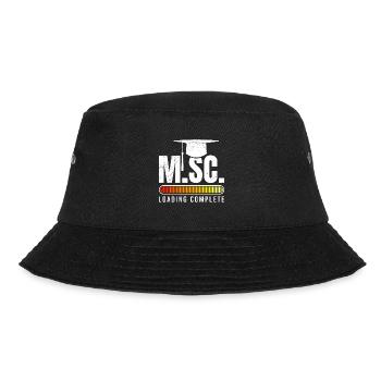 M.Sc complete Master's degree Master of Science - Bucket Hat - black - Front - Lela (165cm)