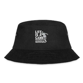 Petanque Boule Game Set Boccia - Bucket Hat - black - Front - Lela (165cm)