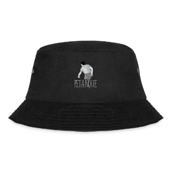 Petanque Boule Game Set Boccia - Bucket Hat - black - Front - Lela (165cm)