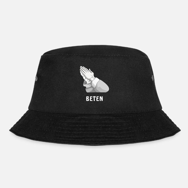 BETEN - Bucket Hat - Schwarz