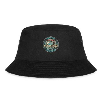 Awesome since 2009. Angel, Angler's Birthday - Bucket Hat - black - Front - Lela (165cm)
