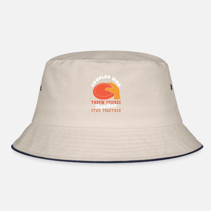 Frisbee couple Bucket Hat