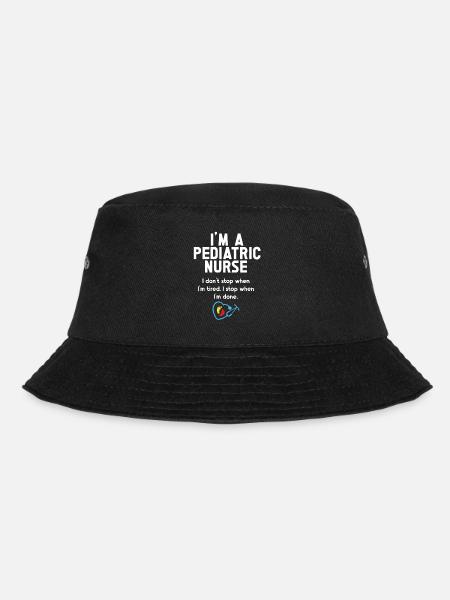 Paediatric Nurse - Bucket Hat - black