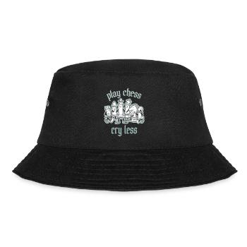 Chess Tournament Coach Chess piece Queen Chess Day - Bucket Hat - black - Front - Lela (165cm)