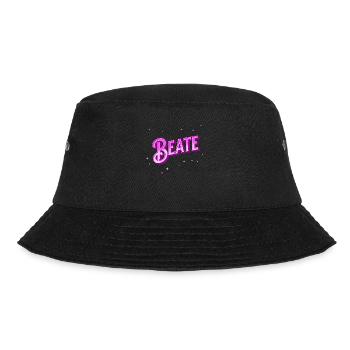 Beate Namen personalisiert - Bucket Hat - Schwarz - Vorne - Lela (165cm)