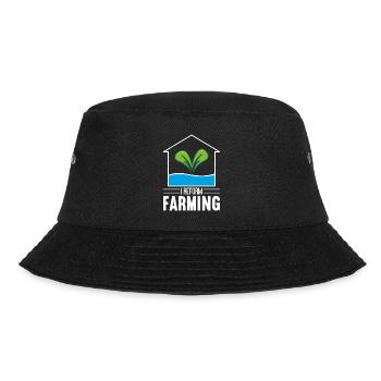 Hydroponics Indoor Gardening Horticulture - Bucket Hat - black - Front - Lela (165cm)