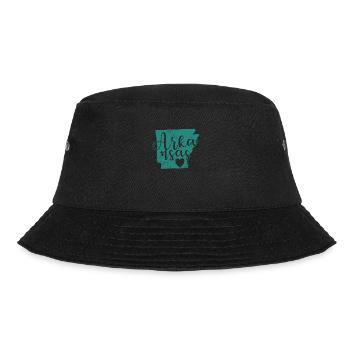 Arkansas Map Outline USA America - Bucket Hat - black - Front - Lela (165cm)