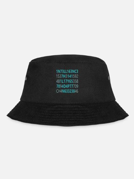 Intelligence Is The Ability To Adapt To Change - Bucket Hat - Schwarz