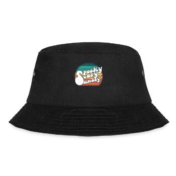 Spooky Scary Sunday Trendy Retro Rainbow - Bob - noir - Devant - Lela (165cm)