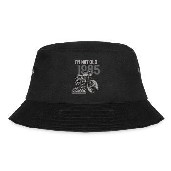 I'm Not Old I'm Classic. Biker birthday 1985 - Bucket Hat - black - Front - Lela (165cm)