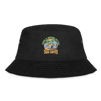 There's nothing better than coffee - Bucket Hat - black - Front - Lela (165cm)