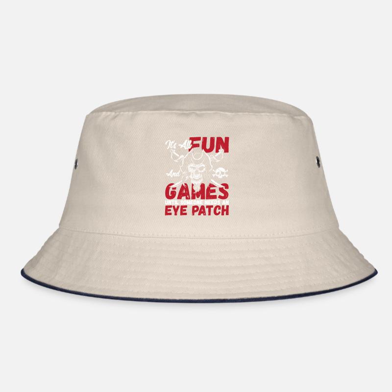 It's All Fun And Games Until Someone Needs Eye Bucket Hat