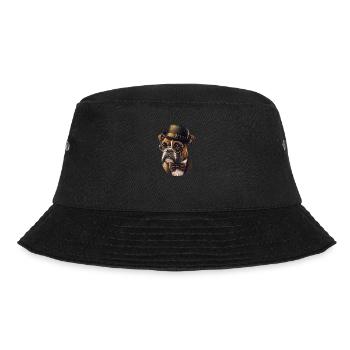 Dog Boxer Dog Motif - Bucket Hat - black - Front - Lela (165cm)