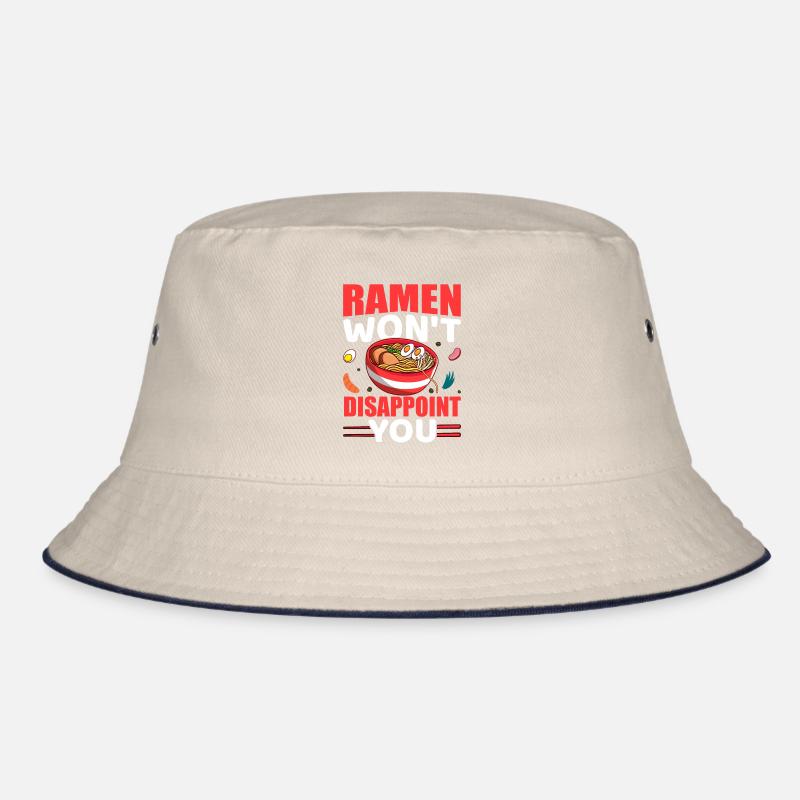 Ramen wird Sie nicht enttäuschen - Ramen-Nudel Bucket Hat