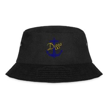 Anker Digga - Bucket Hat - Schwarz - Vorne - Lela (165cm)