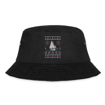 Ugly Christmas Sailing - Bucket Hat - black - Front - Lela (165cm)