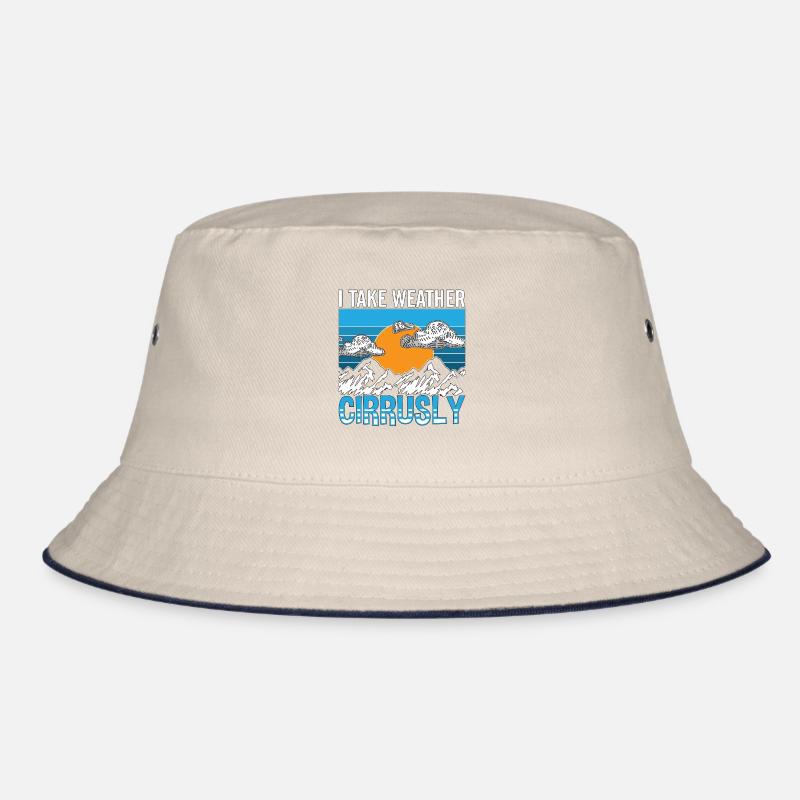 Meteorology I Take Weather Forecast Meteorologist Bucket Hat