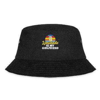 Lemonade Gift Ideas - Bucket Hat - black - Front - Lela (165cm)