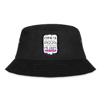 gift fun computer play baccalaureate and sleep - Bucket Hat - black - Front - Lela (165cm)