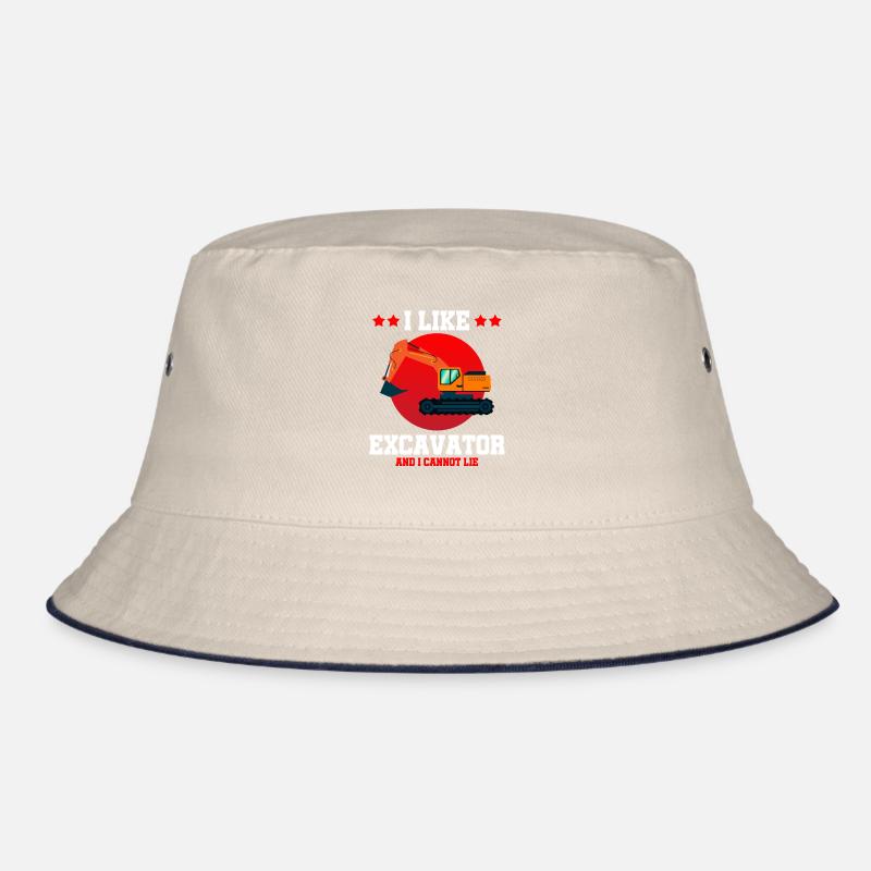 Excavator for excavator operator Bucket Hat