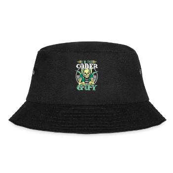 I'm The Coder Guy - Bucket Hat - black - Front - Lela (165cm)