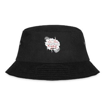 True Crime and Cocktails and Wine, Murder Show - Bucket Hat - black - Front - Lela (165cm)