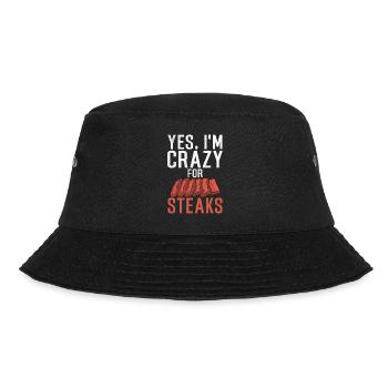 Steak Lover Steak Cadeau - Bob - noir - Devant - Lela (165cm)