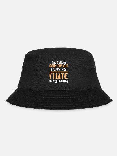 Ich werde dafür bezahlt, dass ich in meinem - Bucket Hat - Schwarz