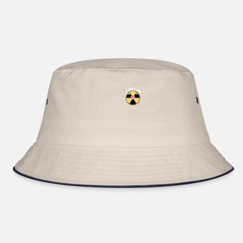 Atomkraftwerk Nuklear Energie Erneuerbare Energie Bucket Hat