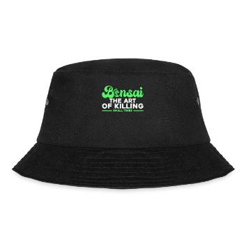 Bonsai Tree Gift Japan Bonsai Garden - Bucket Hat - black - Front - Lela (165cm)