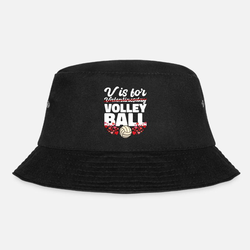 Cadeau de volleyball volleyball de la Saint-Valentin - Bob - noir