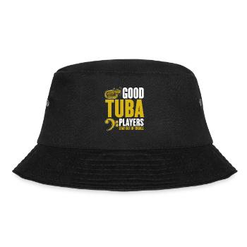 Good Tuba Players Stay Out Of Treble Funny Tuba - Bucket Hat - Schwarz - Vorne - Lela (165cm)