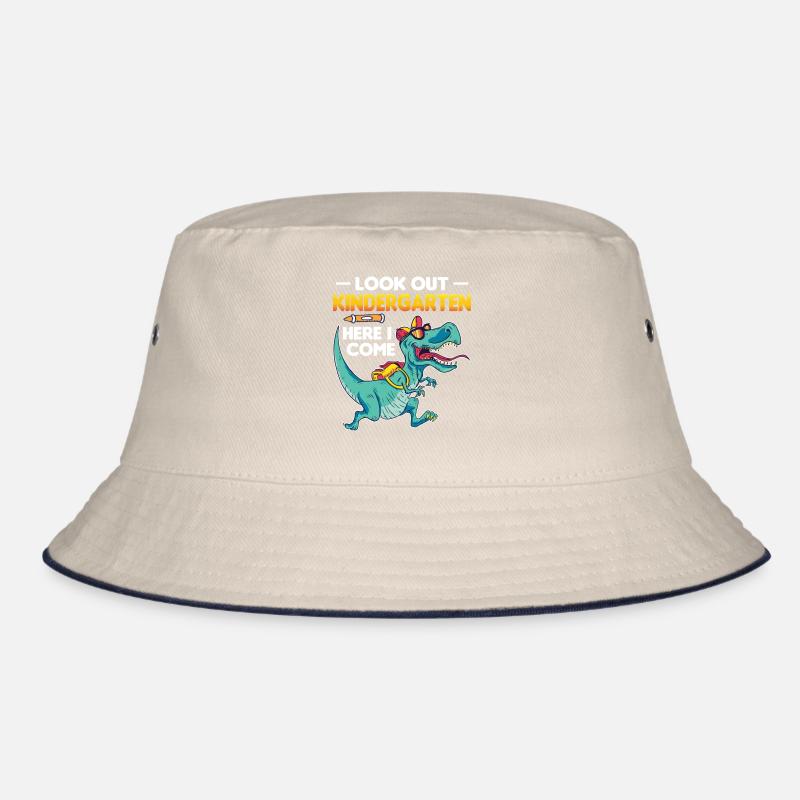 Kindergarten teacher Rainbow colors Bucket Hat