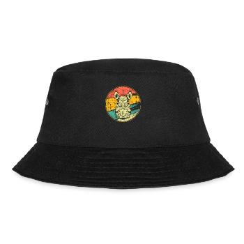 Rhinoceros - Bucket Hat - black - Front - Lela (165cm)