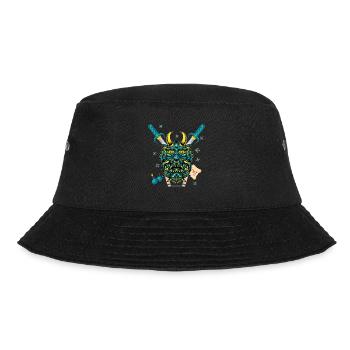 Samurai Monster - Bucket Hat - black - Front - Lela (165cm)