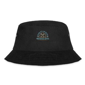 Dressage World's Okayest Equine Dressage Rider - Bucket Hat - black - Front - Lela (165cm)
