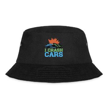 I Crash Cars 6 - Bucket Hat - Schwarz - Vorne - Lela (165cm)