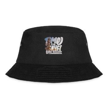 Time for travel - Bucket Hat - black - Front - Lela (165cm)