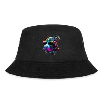 American Staffordshire Terrier Dogs Staffordshire - Bucket Hat - black - Front - Lela (165cm)