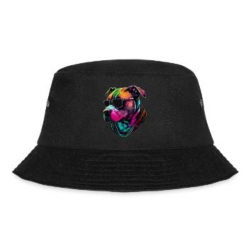 American Staffordshire Terrier Dogs Staffordshire - Bucket Hat - black - Front - Lela (165cm)