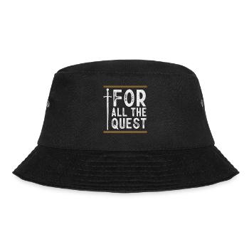 Larp, Larping, Rollenspiel - Bucket Hat - Schwarz - Vorne - Lela (165cm)