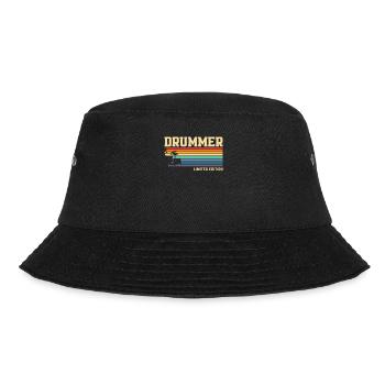 Drums Drummer Gift - Bob - noir - Devant - Lela (165cm)