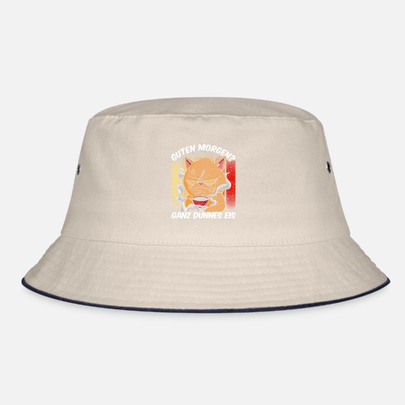 Morgenmuffel - Guten Morgen Ganz Dünnes Eis Bucket Hat