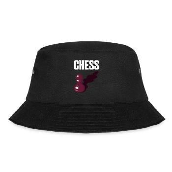 Chess Pawn Piece - Bucket Hat - black - Front - Lela (165cm)