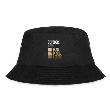 October 1998 The Man The Myth The Legend - Bucket Hat - black - Front - Lela (165cm)
